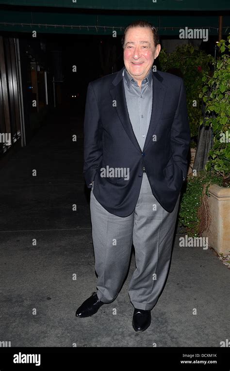 Boxing Promoter Bob Arum leaving Madeo Restaurant Los Angeles ...