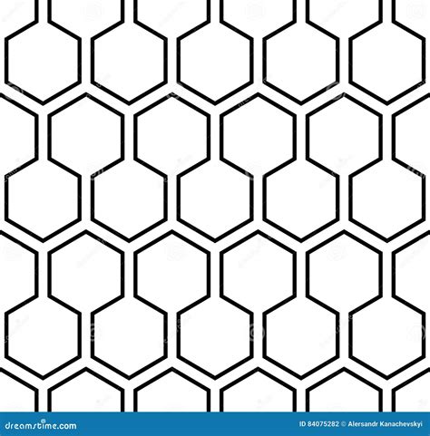 Seamless Hexagon Pattern Vector Eps 10 Stock Illustration Illustration Of Seamless