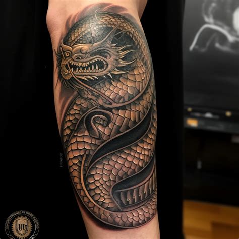 53 Jormungandr Tattoo Ideas - TattooClue.com