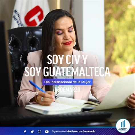 Gobierno Guatemala On Twitter Las Mujeres Guatemaltecas Somos