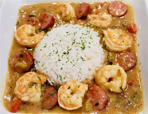 Shrimp Crawfish And Sausage Etouffee Recipe