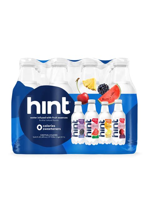 Hint Water Variety Pack 16 Oz Hint