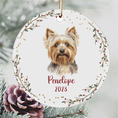 Personalized Yorkie Ts Yorkie Ornament Yorkie Poo Ts Yorkie