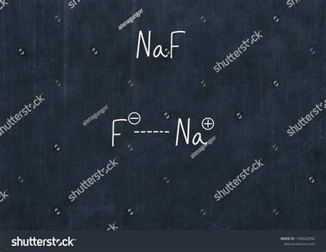 Sodium Fluoride Formula Handwritten Chemical Formula Stock Illustration 1708925092 Shutterstock