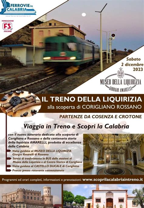 Eventi Sabato Dicembre In Programma Il Treno Della Liquirizia