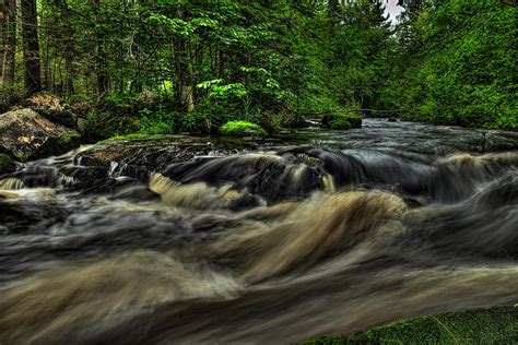 Prairie River Rough Water Photograph By Dale Kauzlaric Fine Art America