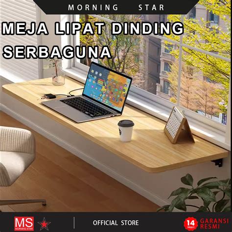 Jual Meja Lipat Dinding Meja Gantung Meja Belajar Meja Komputer Rak