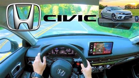 Honda Civic Touring Pov Review Scenic Michigan Test Drive D