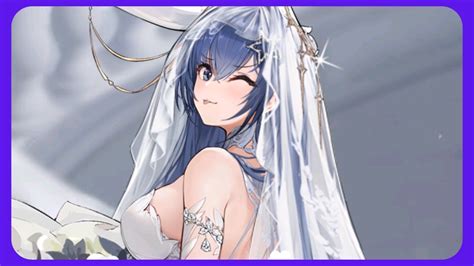 New Jersey Oath Skin Snow White Ceremony Azur Lane YouTube