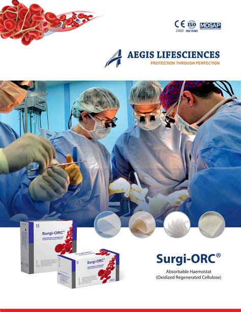 Surgi OrcⓇ Absorbable Haemostat Pdf