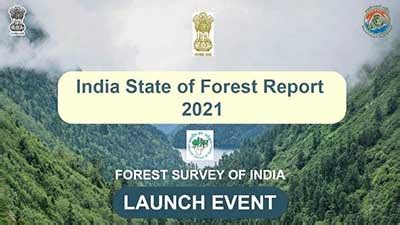 India State Of Forest Report Isfr