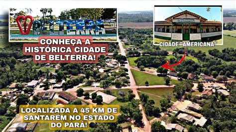 CONHEÇA A HISTÓRICA CIDADE DE BELTERRA LOCALIZADA A 45 KM DA CIDADE DE