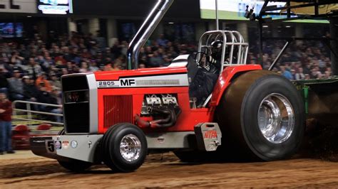 Pro Stock Tractors Pulling At The Nfms Truck Tractor Pull