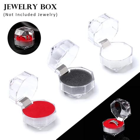 Jual Dc Tempat Cincin Akrilik Box Cincin Mika Kristal Akrilik Tempat