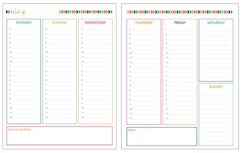 Organize Your Week with a FREE Time Blocking Printable