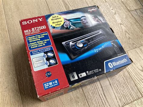 Sony Xplod Mex-BT2500 Car CD MP3 Bluetooth Aux-In Player Stereo | eBay