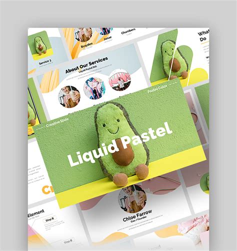 25 Best Free Cute Pastel Colors PowerPoint PPT Templates