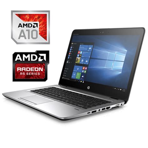 HP Elitebook 745 G4 AMD PRO A10 8703B 256GB SSD 8GB AMD R5 14