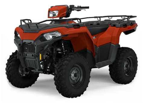 New 2024 Polaris Sportsman 450 H O ATVs In Soldotna AK Orange Rust