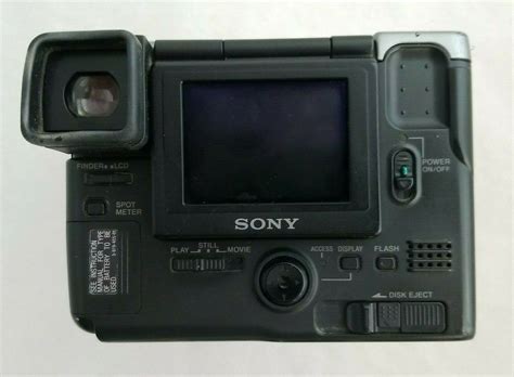 Sony Mavica FD-91 Details and Reviews: Classic Camera Database