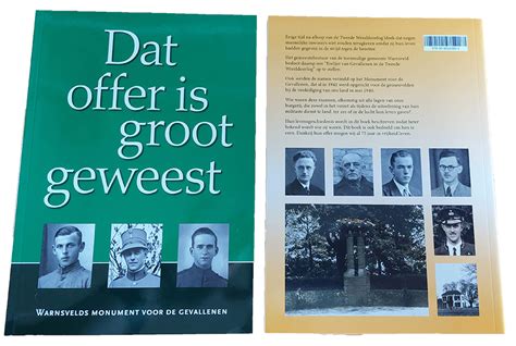 Boeken Stichting Herdenkingen Tweede Wereldoorlog Warnsveld