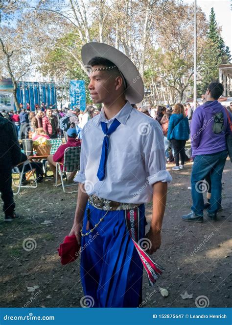 Rosario, Santa Fe/Argentina; 05/12/2018: an Argentinian Gaucho with the