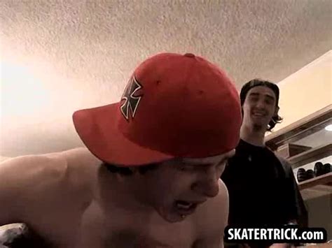 Skater Hunk Getting His Bare Ass Slapped Hard Boyfriendtv