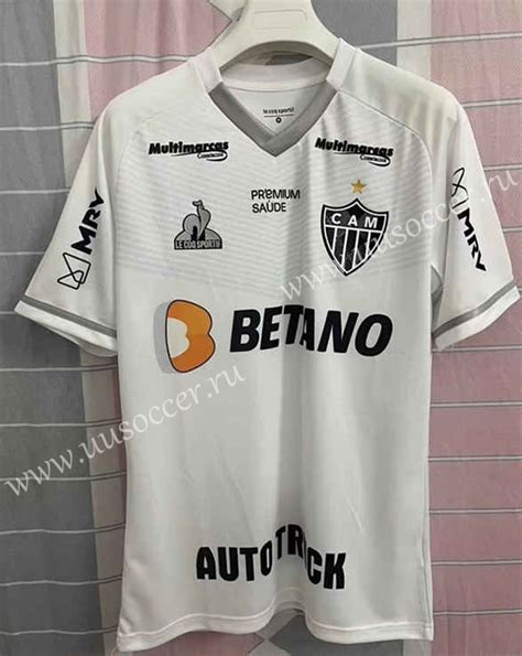 Atl Tico Mineiro Away White Thailand Soccer Jersey Aaa