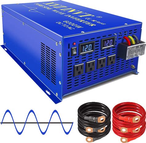 Xyz Invt Inversor De Potencia De W Inversor De Onda Sinusoidal