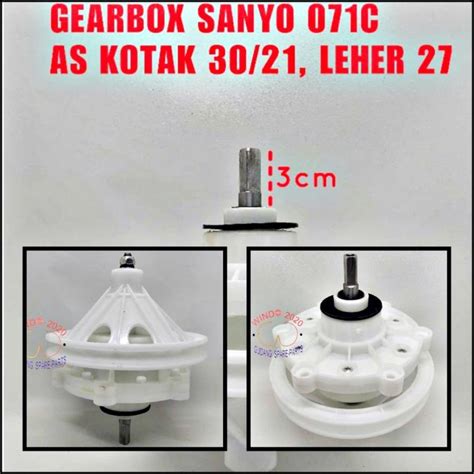 GEAR BOX MESIN CUCI SANYO 2 TABUNG GEARBOX GIRBOX GERBOX GER BOX