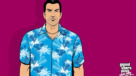 Papel De Parede Videogames Jogos Rockstar Grand Theft Auto Vice City Tommy Vercetti