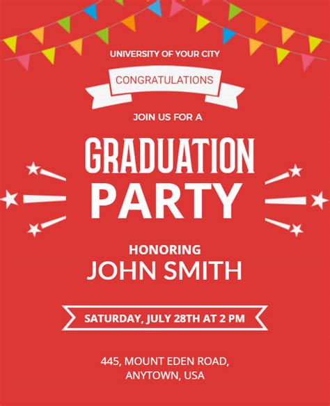 Graduation Party Invitation Ideas & Examples