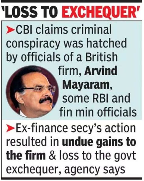 Cbi Books Ex Finance Secretary Mayaram For ‘corruption India News