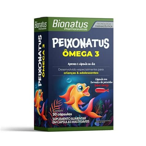 ÔMEGA 3 PEIXONATUS BIONATUS 30 CÁPSULAS Ultrafarma