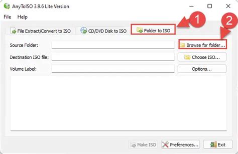 Herramientas Para Convertir Archivos Y Carpetas A Iso En Windows