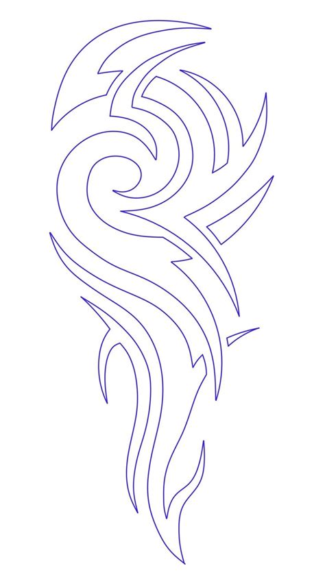 The Outline Of A Woman S Head With Wavy Hair