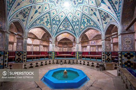 Iran Kashan City Hammam Sultan Mir Ahmad Bath House SuperStock