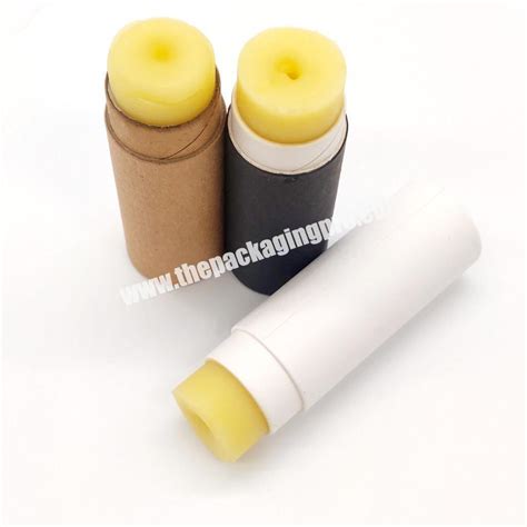 Kraft Ml Deodorant Stick Container Eco Friendly Cardboard Cylinder