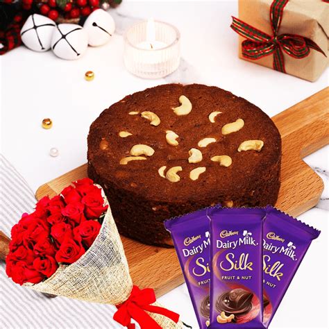 Rich Plum Cake Combo Online Cakenbake Noida