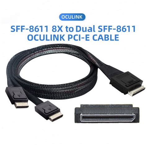 Jser Oculink Pcie Pci Express Sff X Lane To Dual Sff