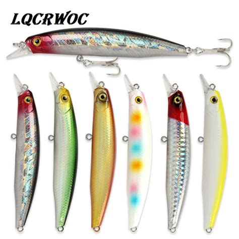 90mm 10g New Minnow Fishing Lures Winter Floating Swing Swimbait