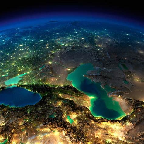 23 Stunning 3D Photographs Reveal Night Beauty Of Earth From Space