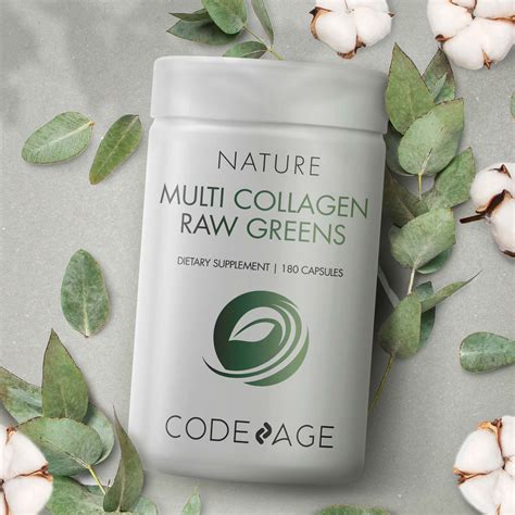 Multi Collagen, Raw Greens & Real Whole Foods | Codeage