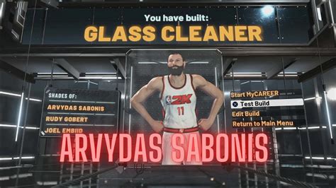 NBA 2K22 Arvydas Sabonis Current Gen Build Best Center Build 2K