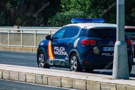 Sevilla Espa A Septiembre 22 2021 Patrulla Policial Patrulla Por Las