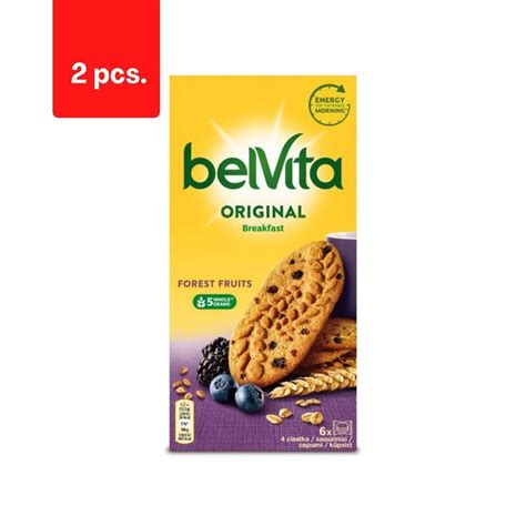 Sausainiai Su Mi Ko Uogomis Belvita G X Vnt Kaina Pigu Lt