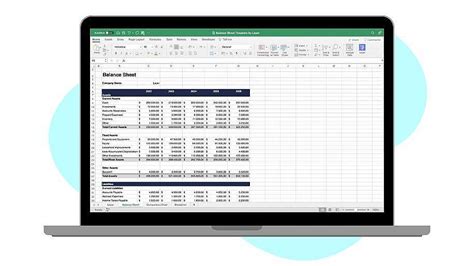 Excel Financial Statements Template