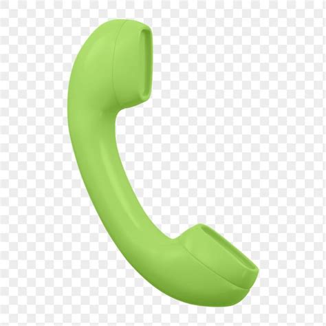 Telephone Contact Png Icon Sticker D Rendering Transparent