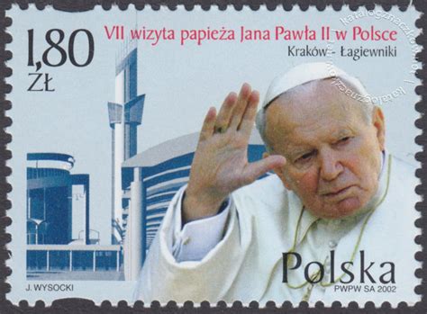 VII wizyta Papieża Jana Pawła II w Polsce - 3835 - Katalog Polskich ...