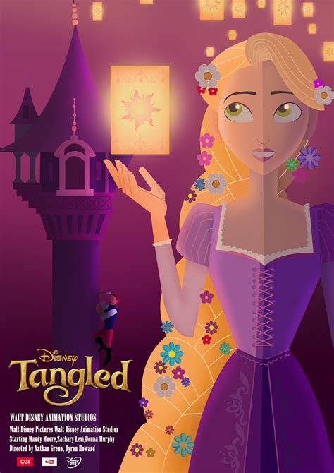 Tangled Poster Visionberlinda